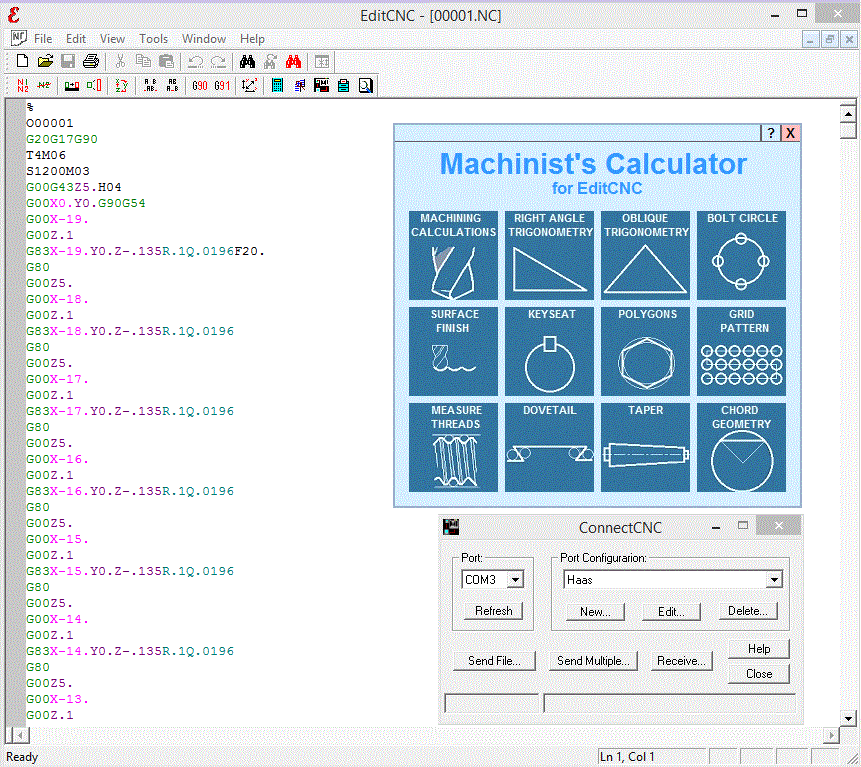 EditCNC screenshot EditCNC screenshot